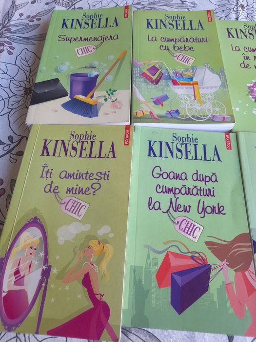 Colectie 7 cărți Sophie Kinsella