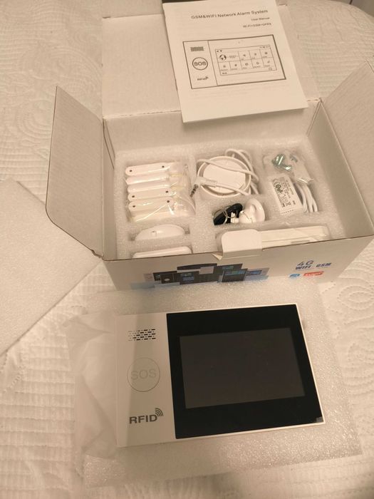 Set alarma PGST PG107, compatibil cu WiFi/GSM/GPRS, 2G, 13 piese
