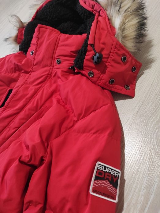 Geaca barbati lunga parka Superdry S