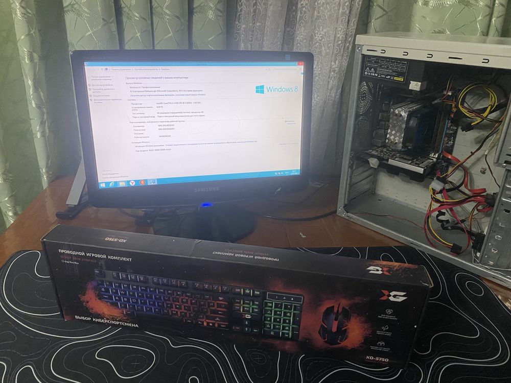 компьютер i3 / 8gb ddr3 / ssd 120gb