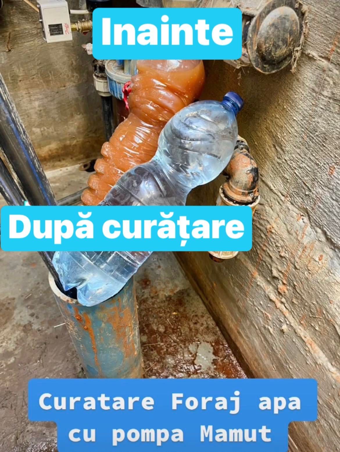 Reabilitare Foraje Reparații Foraj Scoatere Pompa Blocată Curățare Put