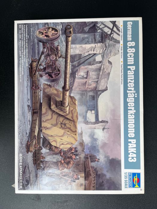 Kit construit PAK 43 tun german 1:35