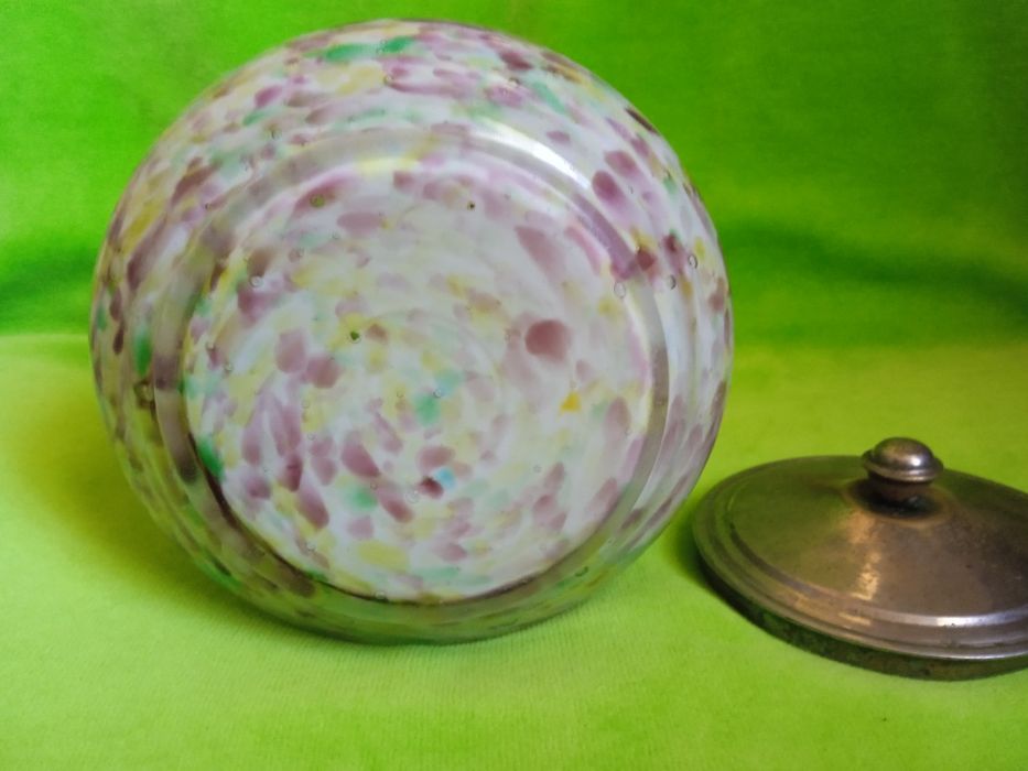 Сахарницы стекло/ мельхиор СССР середина ХХ в. Цена за 1 шт.