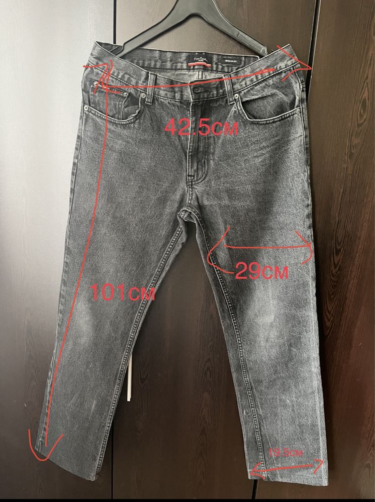 Pierre Cardin jeans черни regular fit