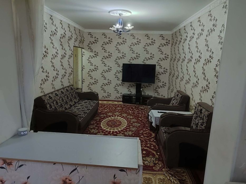 Эски Сергили 2/1/4 77серия 60 м² ремонтли уй сотилади.