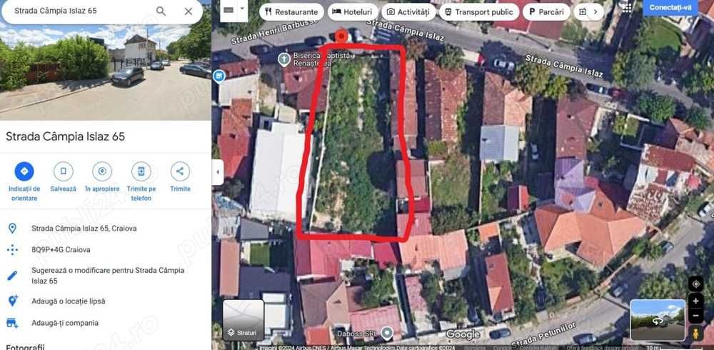 Vand teren Campia Izlaz