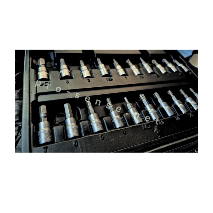 Гедоре 1/4” KING STANDARD 4-14мм 46 части