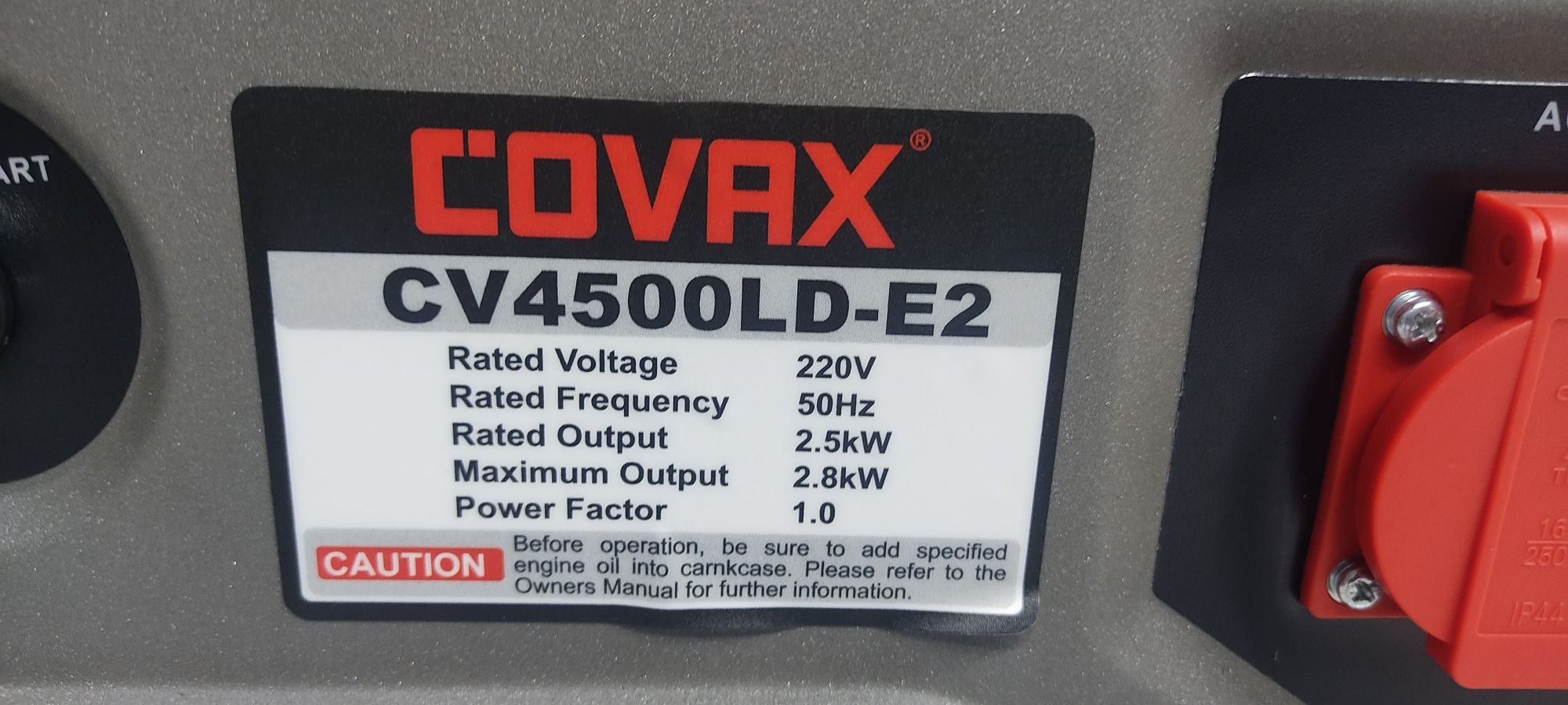 Generator Covax 2.8 kwa Benzin