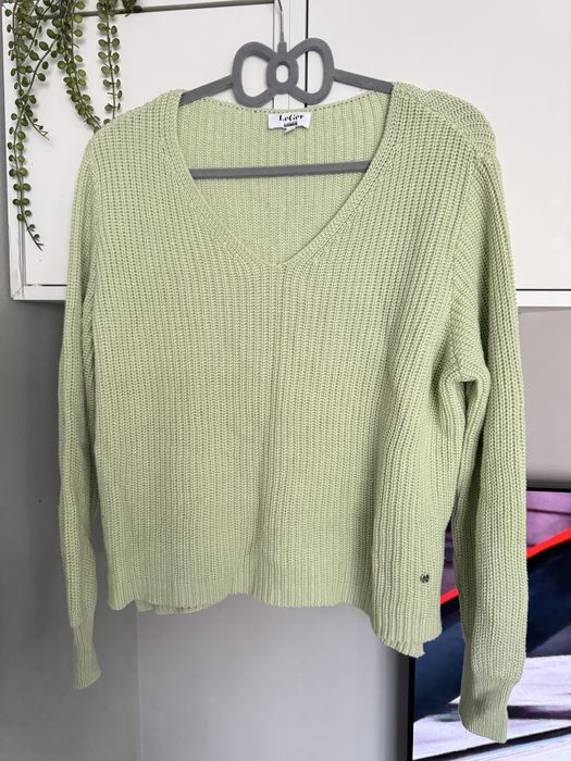 Пуловер в зелено Leger by lena gercke