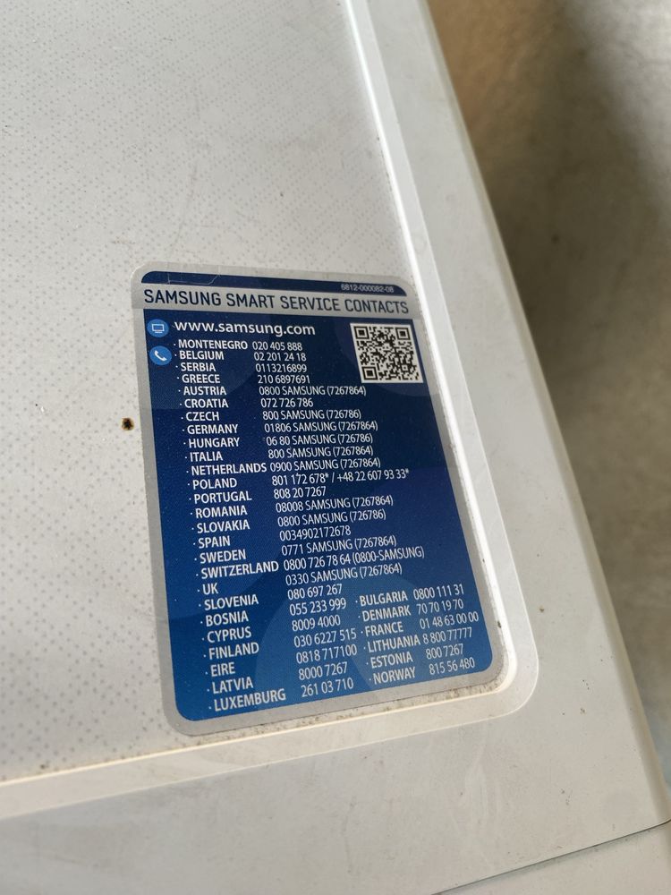 Пералня Samsung с проблем