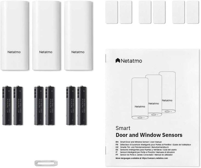 Senzori de miscare Netatmo Tags pentru camera Netatmo Welcome