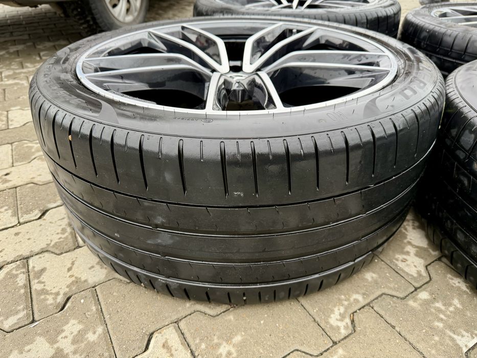 Set jante Mercedes + anvelope originale Pirelli P Zero MO – R23