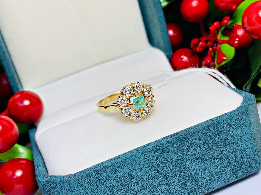 Культовое и редчайшее золотое заводское кольцо «Малинка»