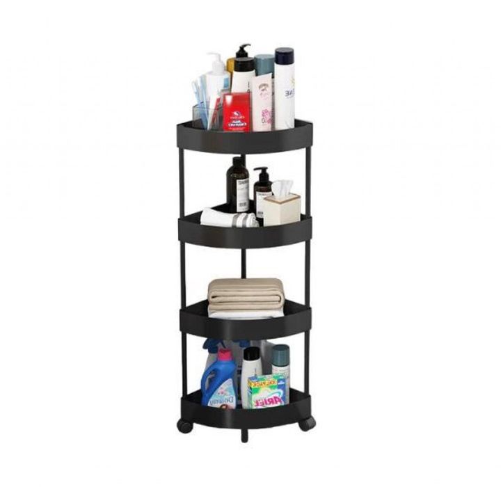 Ъглова въртяща се поставка Corner Storage Rack – максимално използване