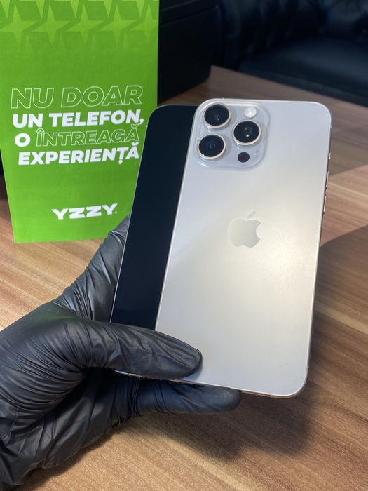 iPhone 15 Pro Max / Garanție 24 luni | Sănătate baterie 85% / Ca nou