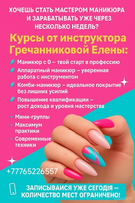 Курсы,семинары,мастер классы.Маникюр.Педикюр.и ПОДОЛОГИЯ