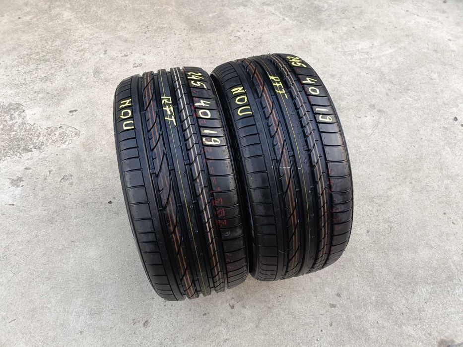 Doua anvelope noi de vara 245 40 19 bridgestone potenza