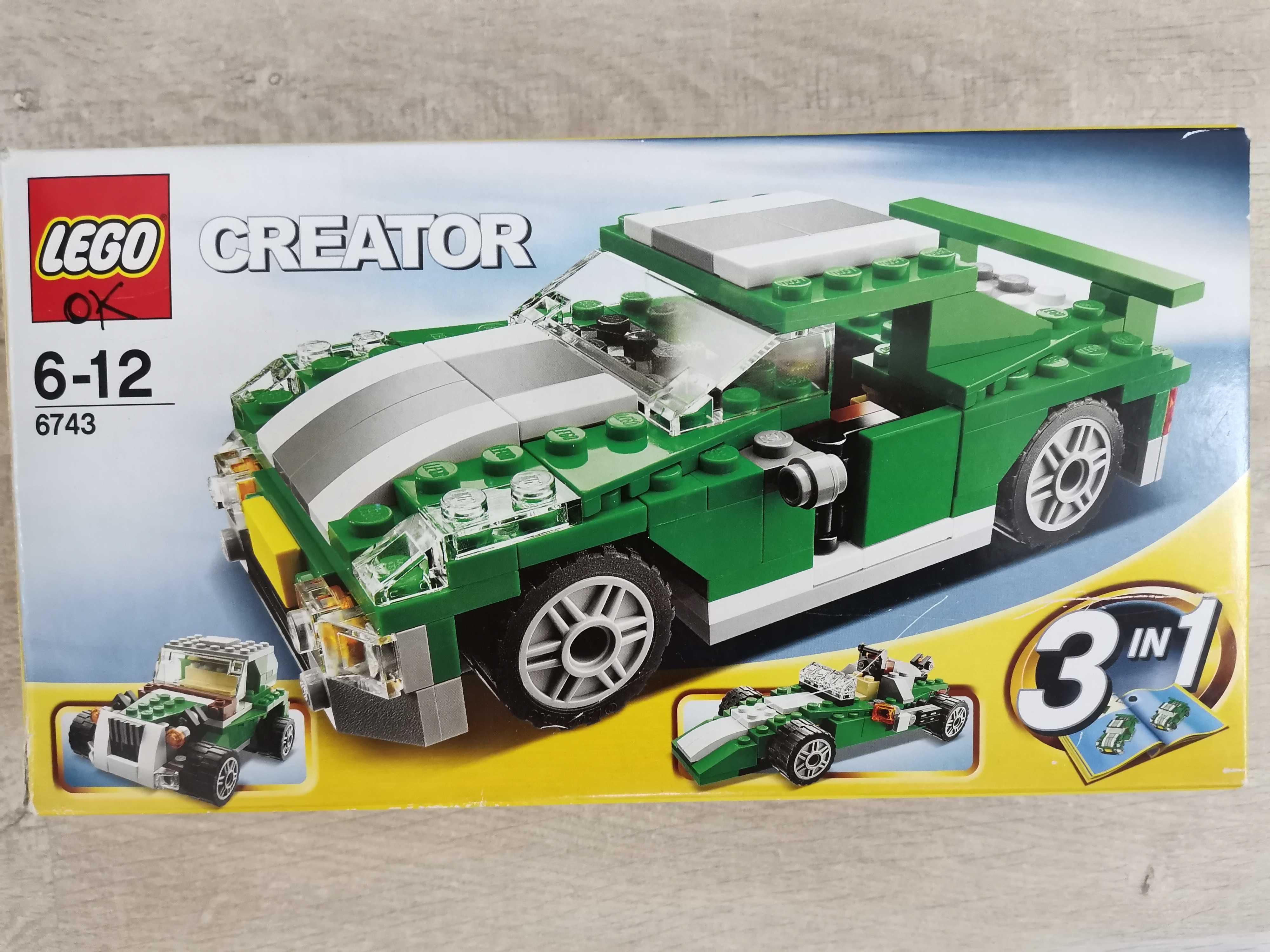 Vând Lego Creator 3in1, 6743 Street Speeder
