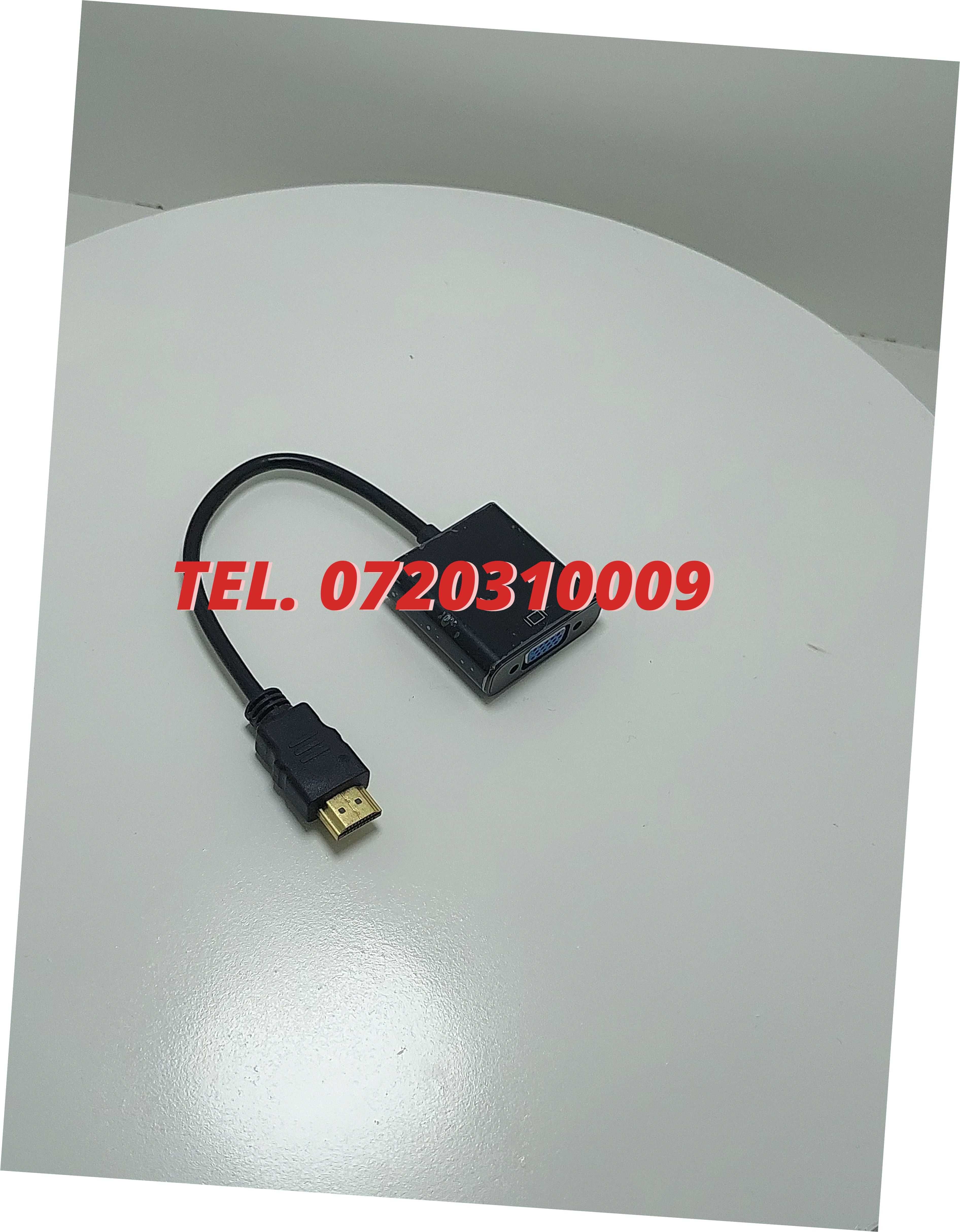 Cablu HDMI adaptor la VGA HDTV Inalta Calitate