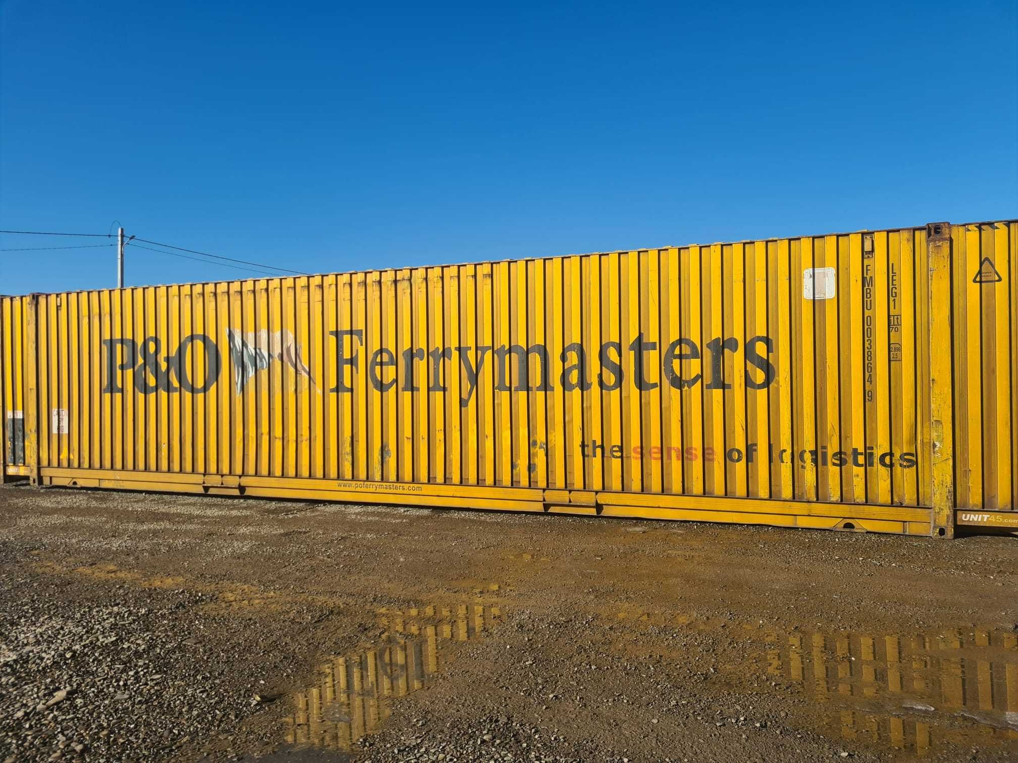 Container maritim 45 High cube, - 2.9m inaltime