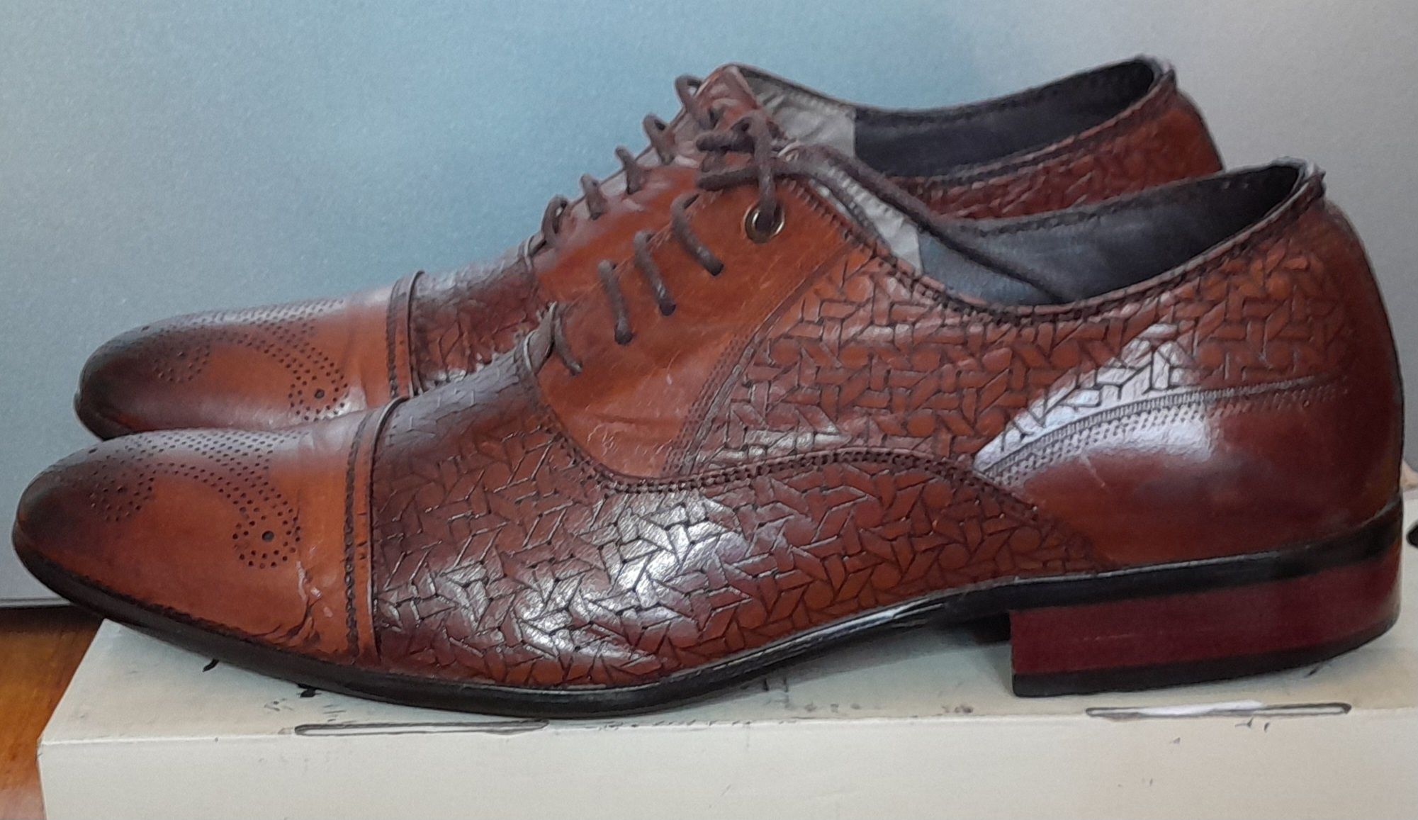 Туфли кожаные, Турция, размер 39-39,5