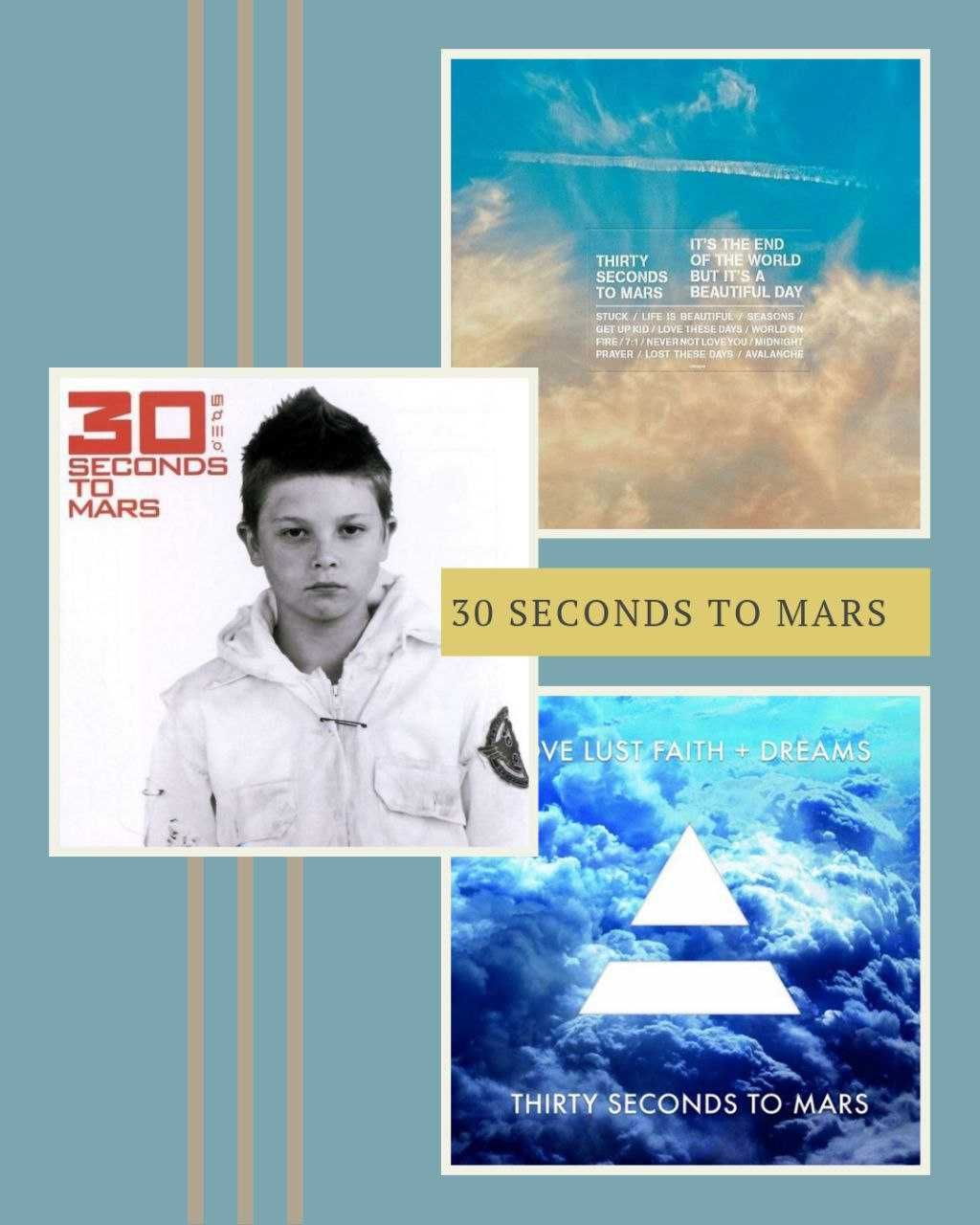 Виниловые пластинки 30 Seconds To Mars