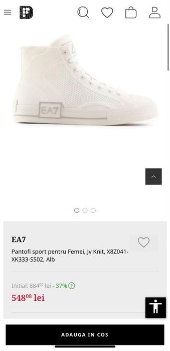 Pantofi sport pentru Femei EA7