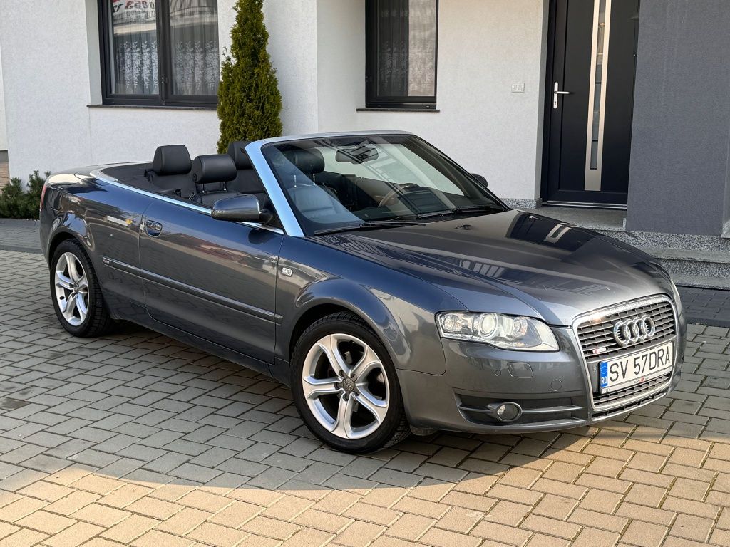 Audi A4 S-line,  Cabrio, 2.0 diesel, Impecabil!