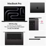 MacBook Pro M4 Pro 24/512GB  16-inch  Space Black (MX2X3LL/A)