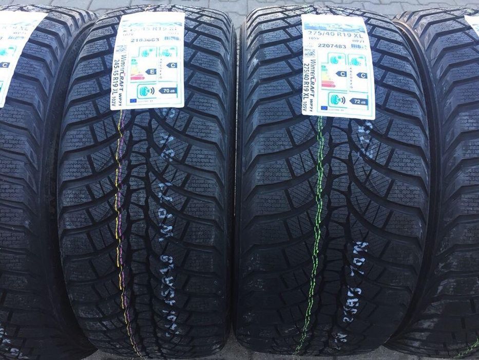 set anvelope noi iarna mercedes c klasse 255/35/18 cu 235/40/18 kumho