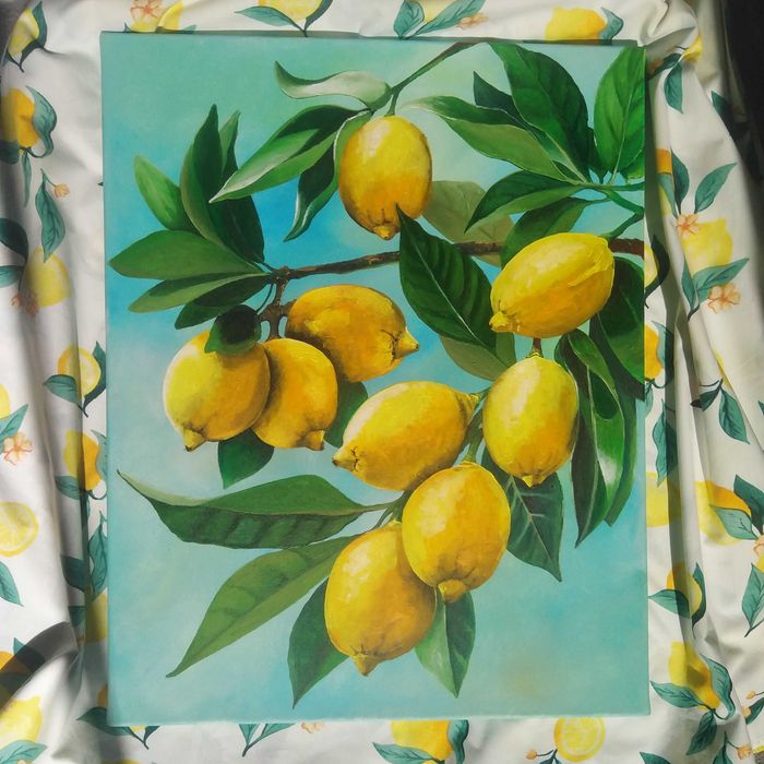 Tablou pictat pe panza, Lamai