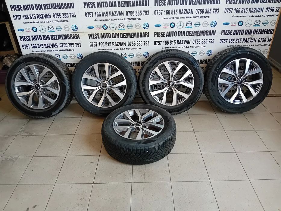 Set 5 Jante Aluminiu R17 Kia Sportage Hyundai IX35 Nissan Dacia Suzuki 5x114.3 225/60R17