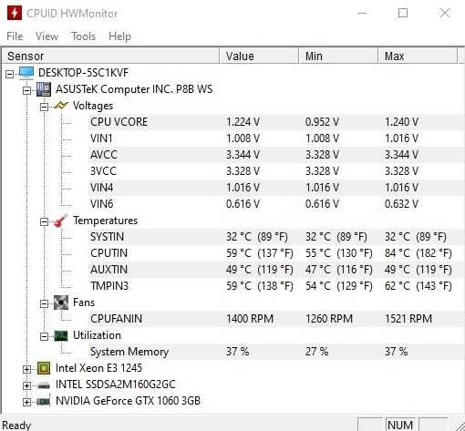 Asus P8B WS дънна платка Intel 1155 сокет / Asus Workstation