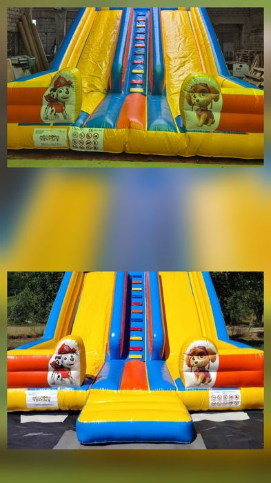 Reparații tobogane gonflabile.