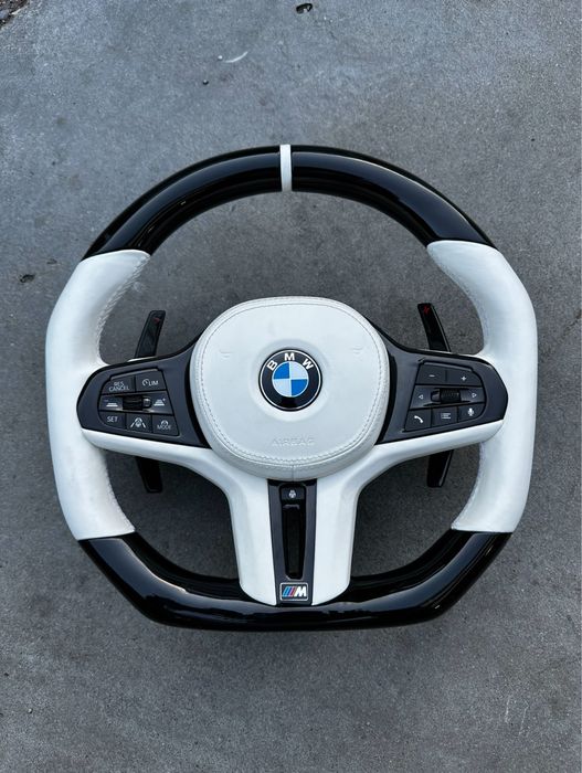 Volan BMW - Piano Black - Incalzire - TJA - Vibratii - Seria G