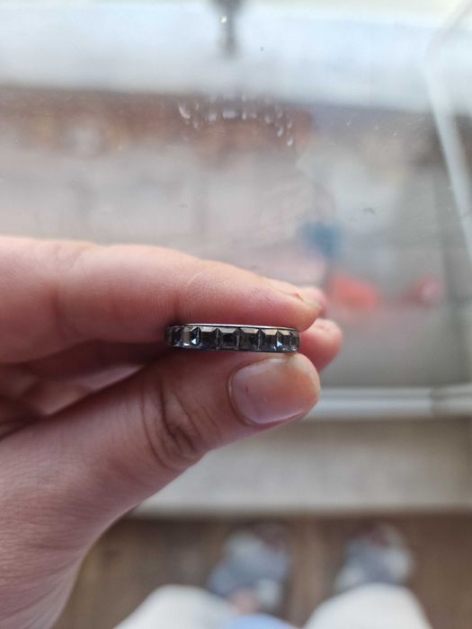 Пръстен Brosway в черно