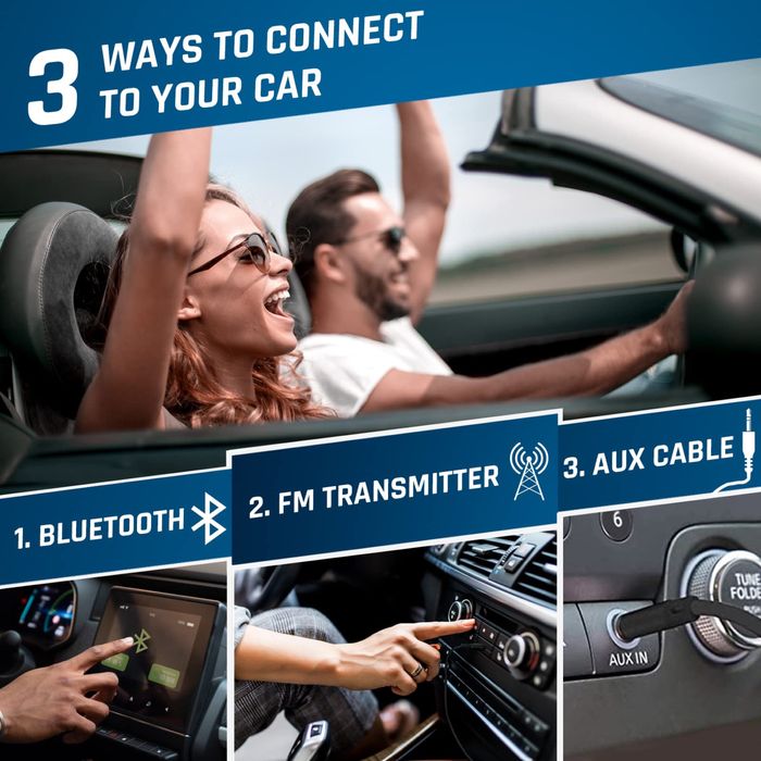 KLIM Journey Преносим CD плейър/слушалки/FM радио/AUX/Bluetooth