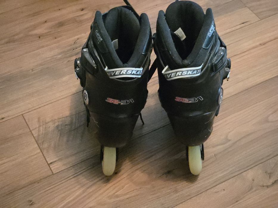 Role Seba FR 2 80 mm Black Freeride Freestyle skates marimea 44