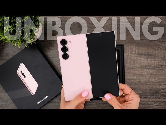 Samsung fold 6 512gb pink roz full box