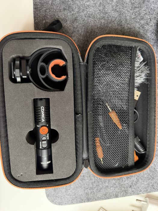 Comica VM10 Pro - професионален микрофон за камера/телефон/лаптоп