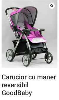 Vând cãrucior cu mâner reversibil, ideal ptr toate anotimpurile