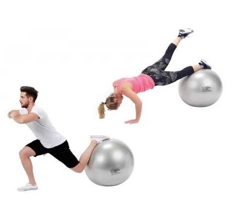 Фитнес топка с ПОДАРЪК помпа за надуване