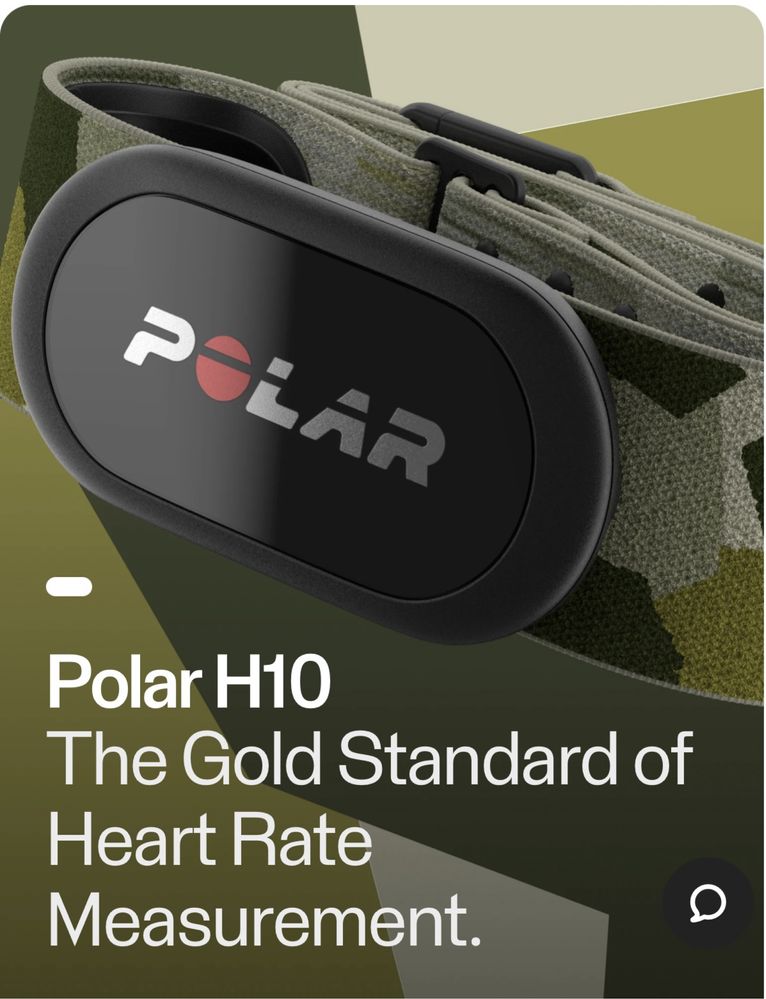 Нагрудный датчик пульса Polar H10+