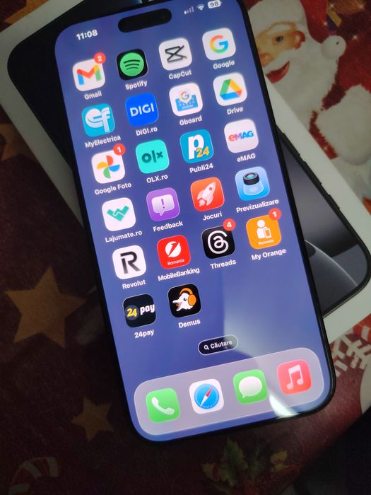 iPhone 16 pro max full box cu baterii 100 la 100 cu 256 gb