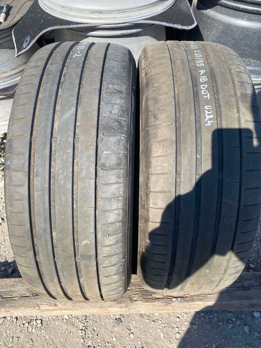 2 броя летни гуми Falken 235/55 R18 Dot 0224 ном 183