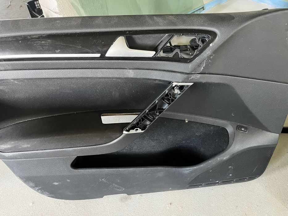 Geam, macara, broască, față de ușă Golf 7.