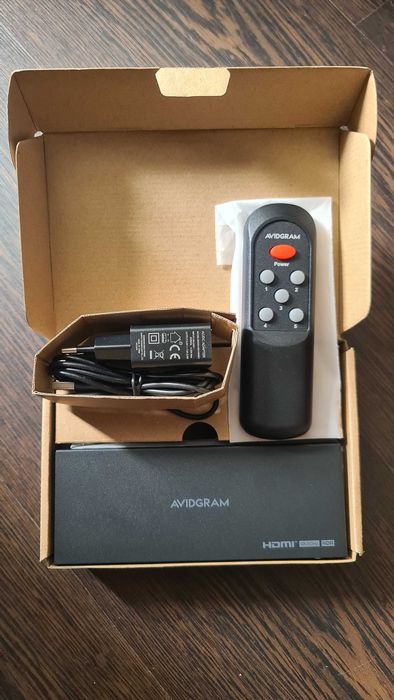 HDMI Switch 5in 1out AVIDGRAM AG2SW51X 4K 60Hz Nou