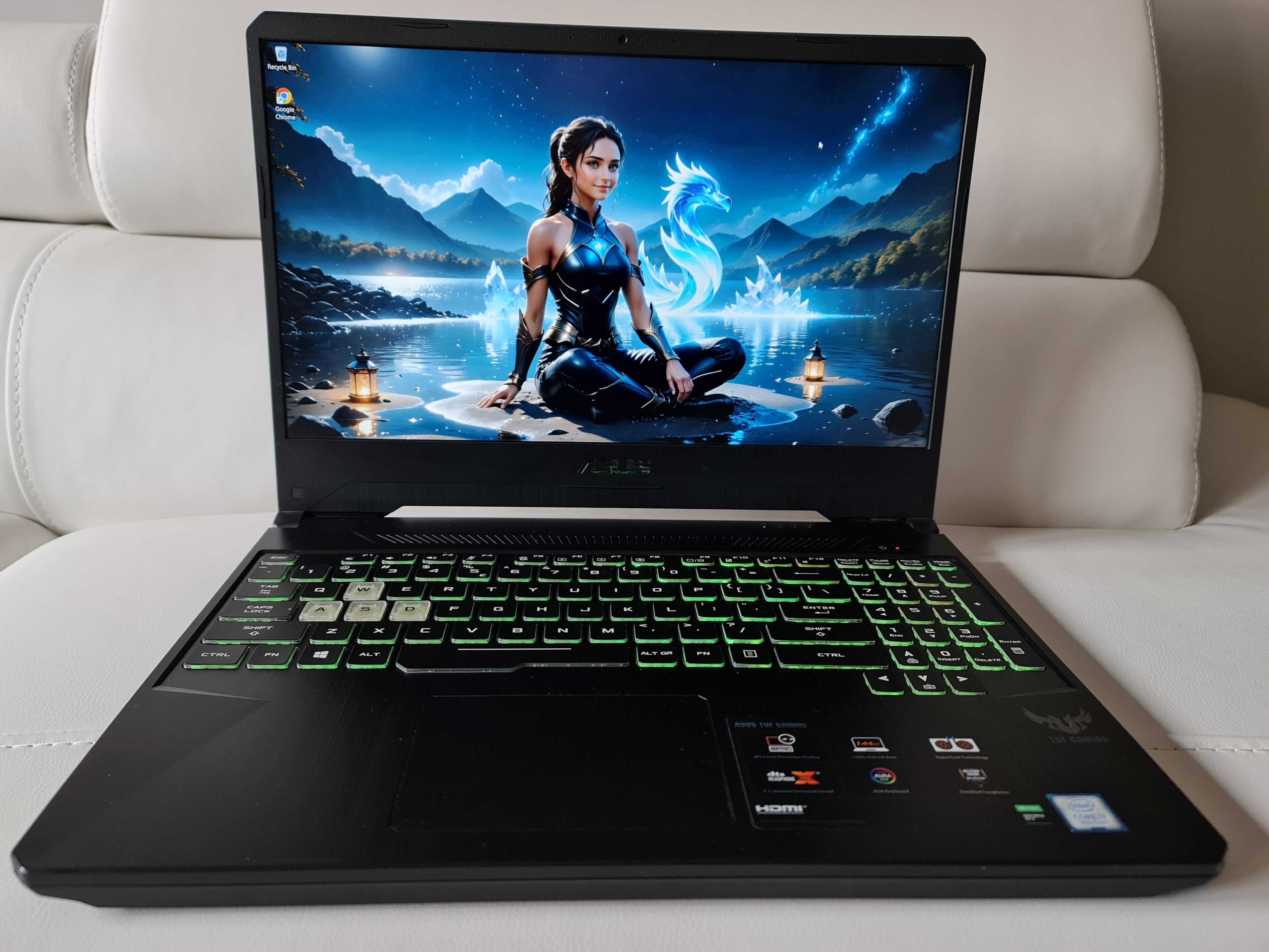 Laptop gaming Asus Tuf,nou intel core i7-9750H ,video GTX 1650