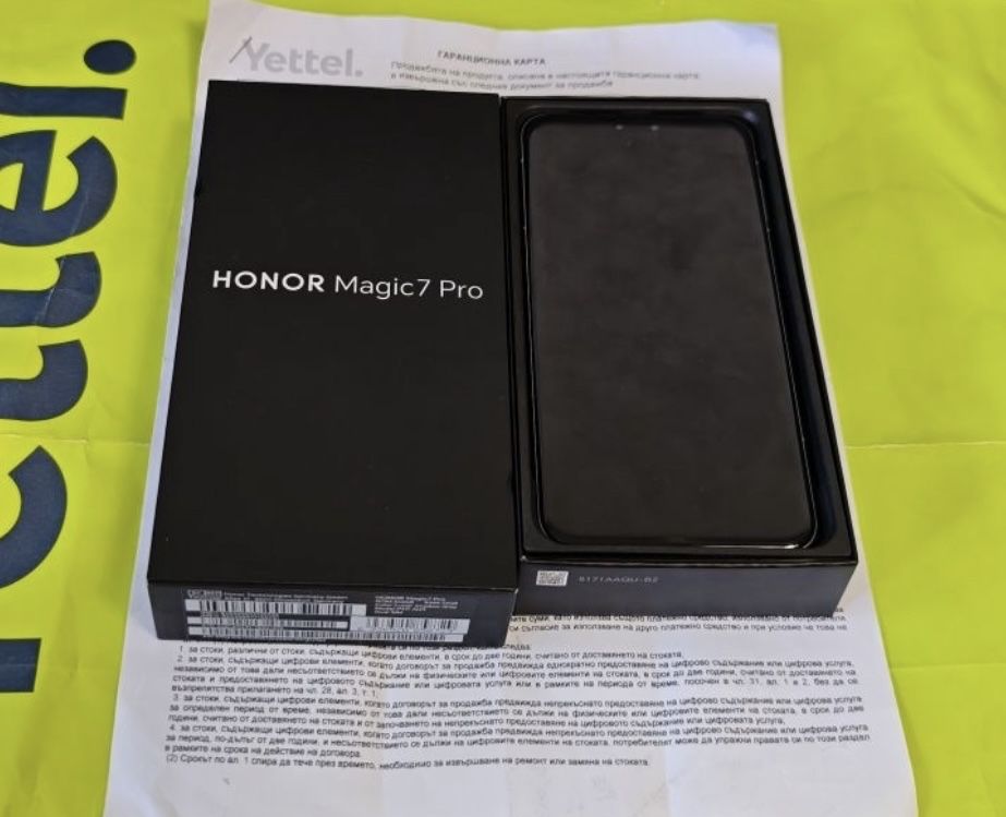 НОВ Honor Magic 7 Pro 512GB 5G 36м. ГАРАНЦИЯ