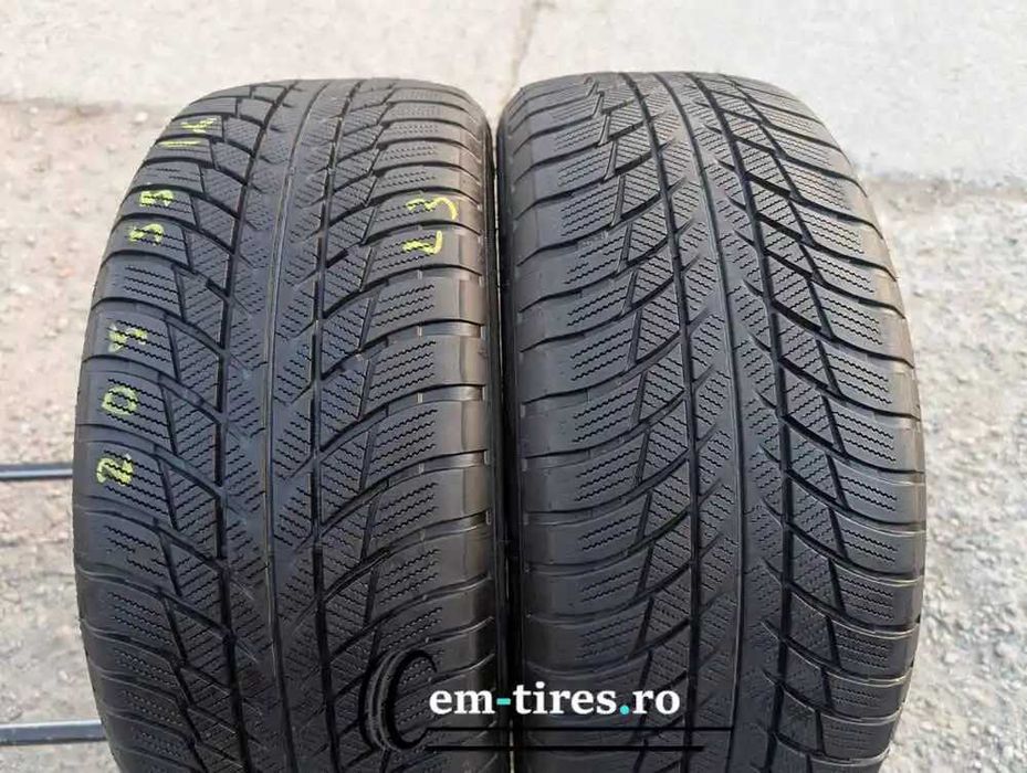 SET 2 Anvelope Iarna 205/55 R16 BRIDGESTONE Blizzak LM001 91H
